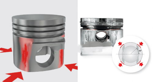 sửa chữa piston xe nâng 